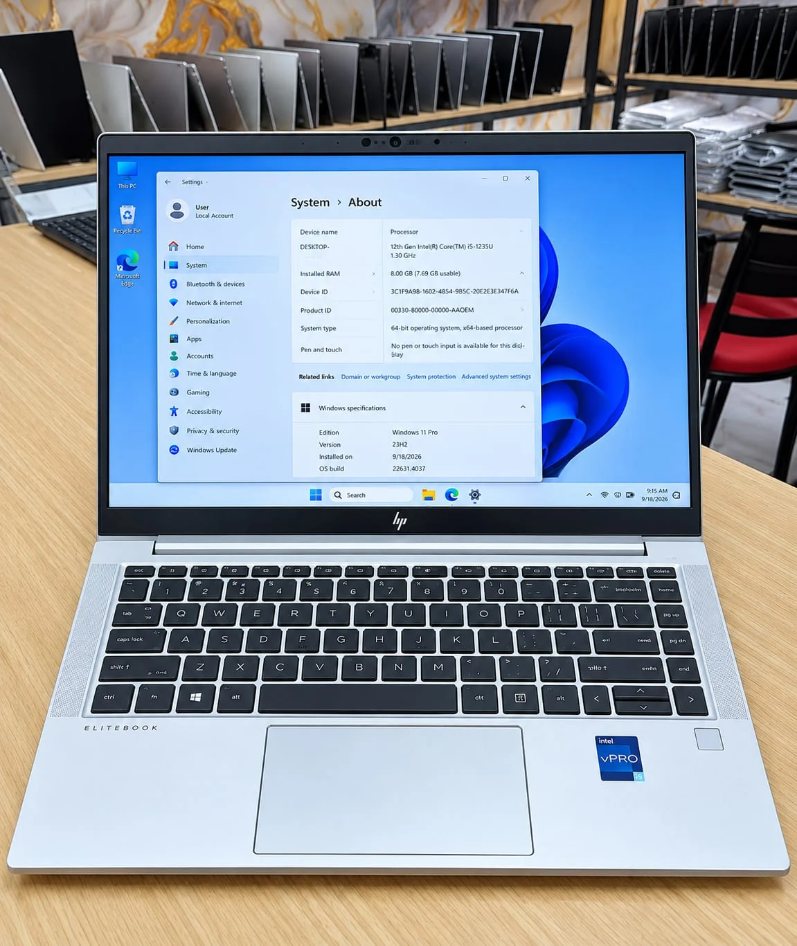 HP EliteBook 630 G10 | Intel Core i7 | 16GB | 512GB SSD