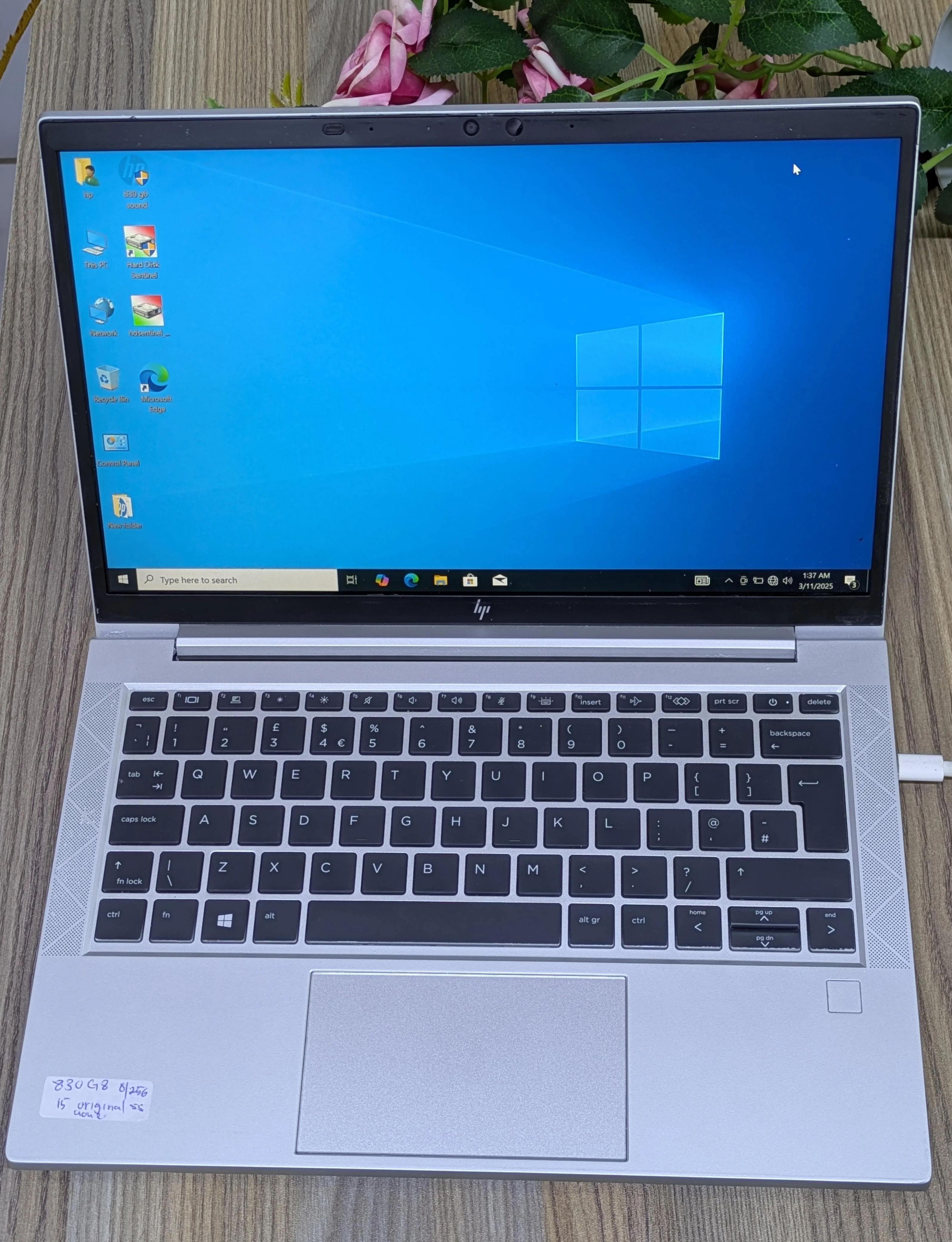HP EliteBook 830 G8 | Intel Core i5 | 8GB | 256GB SSD