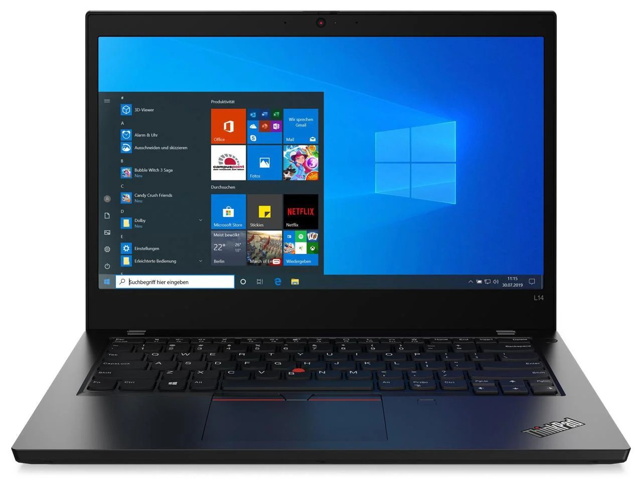 Lenovo L14 Intel Core i5 10th Gen 8GB RAM 256GB SSD Used / Refurbished