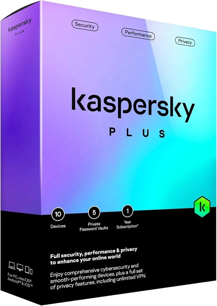 Kaspersky Plus 1 Device Brand New