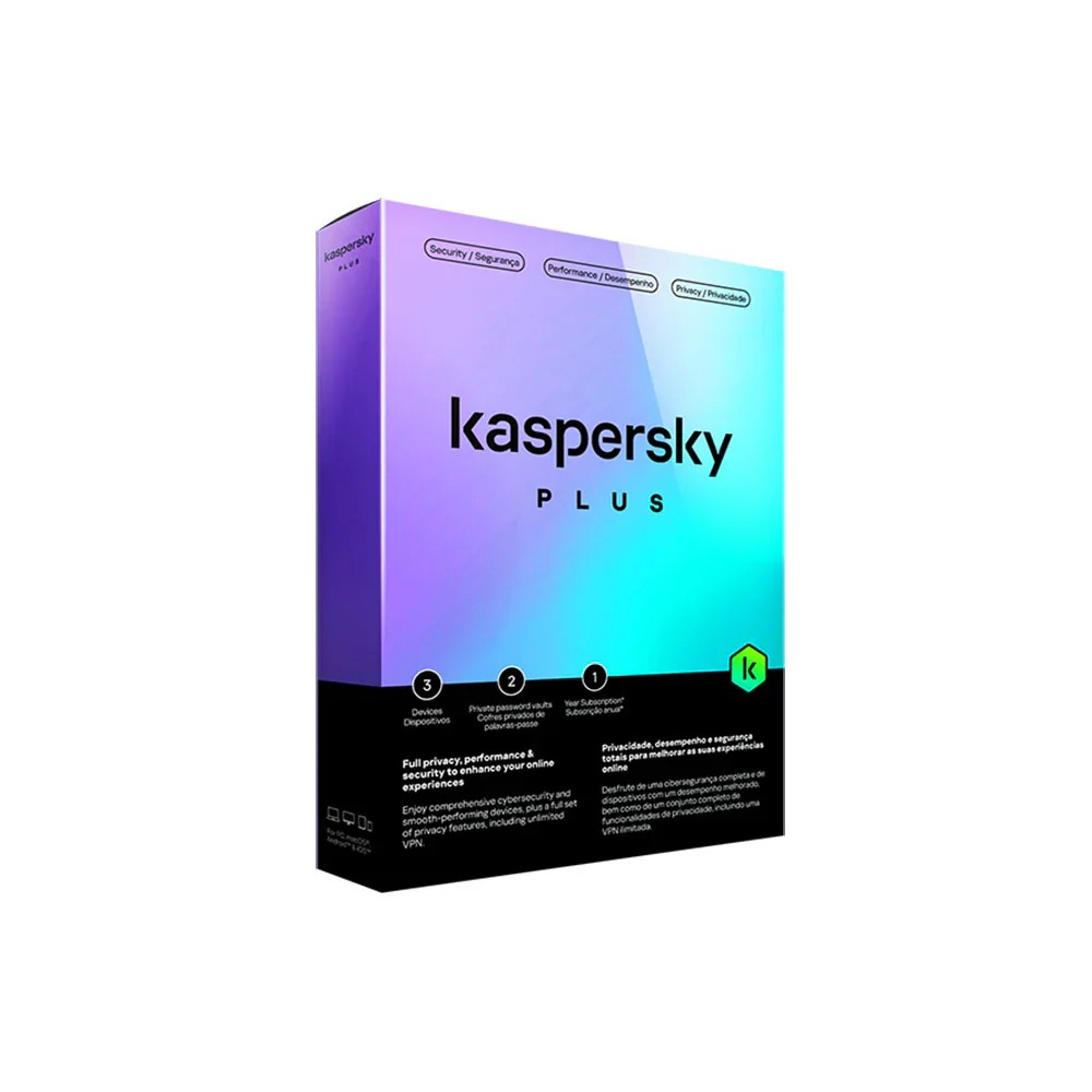 Kaspersky Plus 3 Devices Brand New