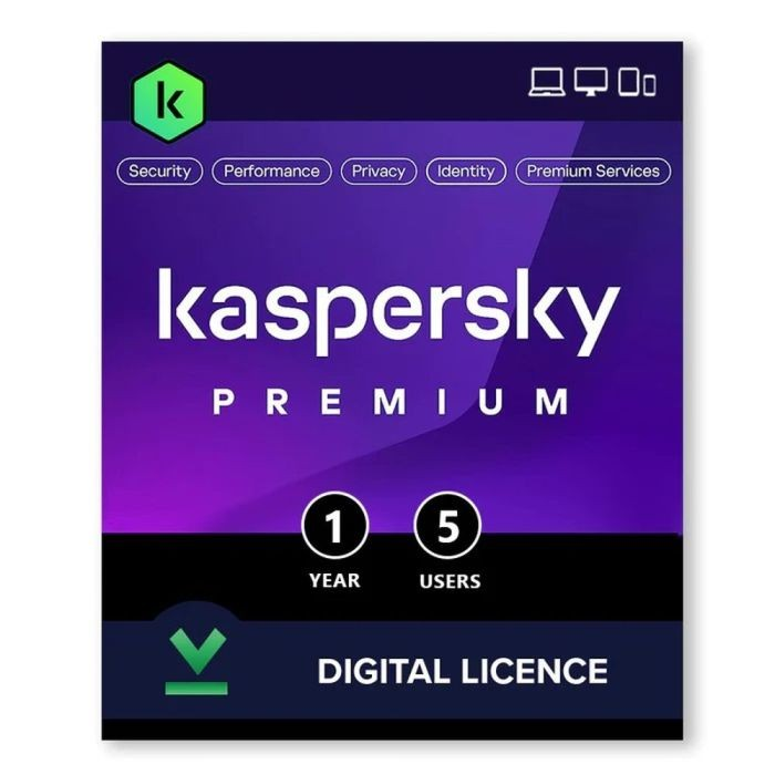 Kaspersky Premium 5 Devices Brand New